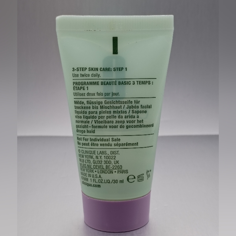 5 For $25 Item🌸 Clinique All About Clean Liquid Facial Soap Mild - Picture 2 of 2